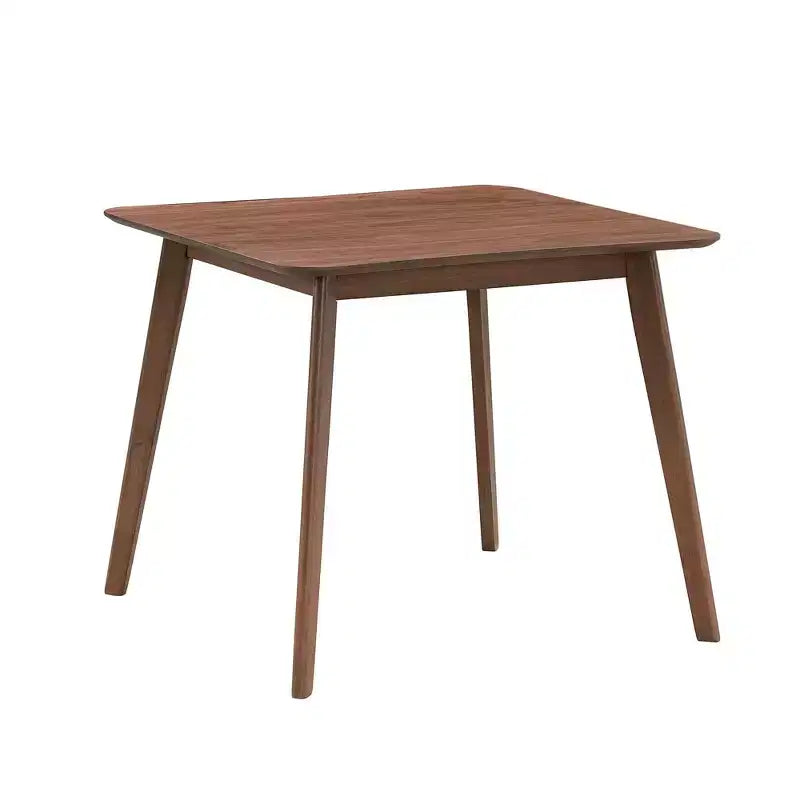 Tavolo da pranzo quadrato in legno per 4 persone, tavolo da cucina e da pranzo per sala da pranzo, ristorante e soggiorno