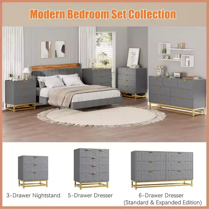 Cassettiera da 53.5 con 7 cassetti e gambe in metallo, organizer moderno per camera da letto, soggiorno e ingresso