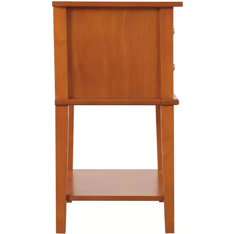 Mesita de noche con 2 cajones (28 pulg. de alto x 22 pulg. de ancho x 16 pulg. de profundidad)