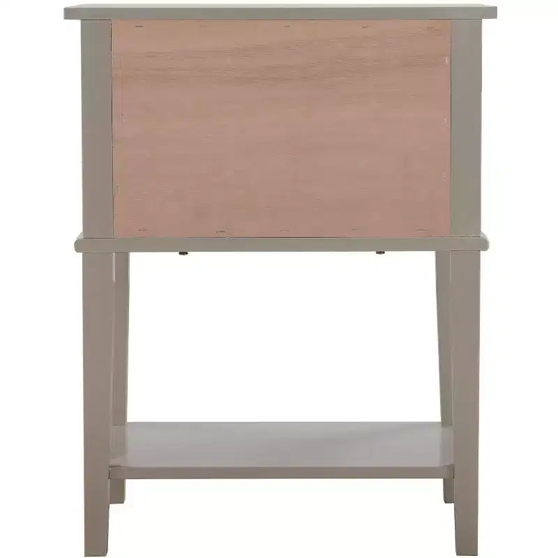 Mesita de noche con 2 cajones (28 pulg. de alto x 22 pulg. de ancho x 16 pulg. de profundidad)